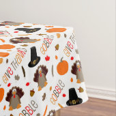 Nappe Le motif mignon de thanksgiving avalent donnent (In Situ)