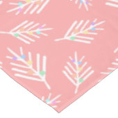 Nappe Le pastel blanc rose moderne pointille des (Angle)