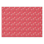 Nappe Le Père Noël Rudolph et les arbres de Noël (Devant (Horizontal))