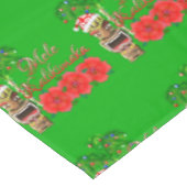 Nappe Le Père Noël Tiki Mele Kalikimaka (Angle)