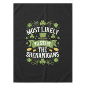 Nappe Le Plus Probable À Démarrer Le St patrick Shenanig (Devant)