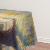 Nappe Le printemps Texas longhorn dans un champ (In Situ)