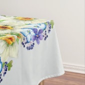 Nappe Le ressort fleurit Joyeuses Pâques (In Situ)