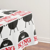 Nappe Le Roi Du Grill, Blanc Noir Couronne Rouge (In Situ)