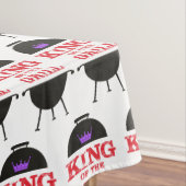 Nappe Le Roi Du Grill, Noir Violet Couronne Rouge (In Situ)