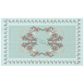 Nappe Le romantisme de la soie avec monogramme 60" x 104 (Devant (Horizontal))