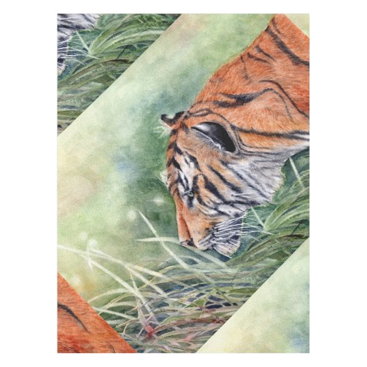 Nappe Le tigre dans la jungle (Devant)