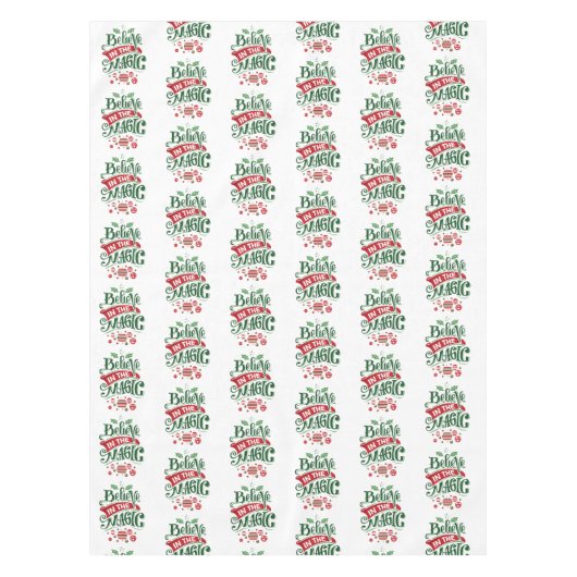 Nappe Le Typographe du Magic Christmas (Devant)