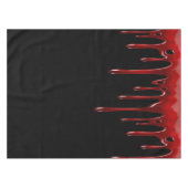 Nappe Lecteurs de sang tombés Noir (Devant (Horizontal))