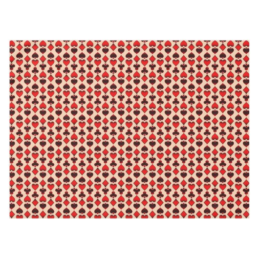 Nappe Lecture du motif de carte (Devant (Horizontal))