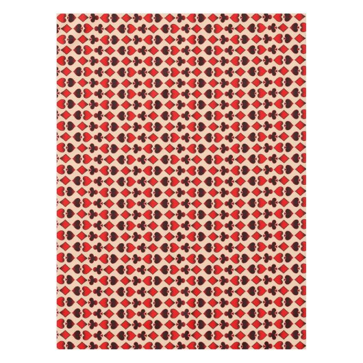 Nappe Lecture du motif de carte (Devant)