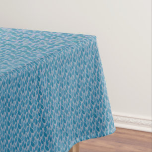Nappe Légère feuille bleue texture