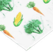 Nappe Légumes organiques d'aquarelle (Angle)