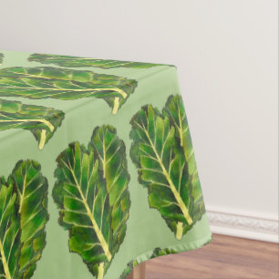 Nappe Légumes verts feuillus bouclés Kale Légumes sains