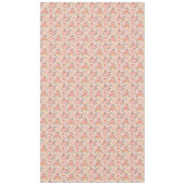 Nappe Lemon  Floral pink Peony rustic Pattern  (Devant)