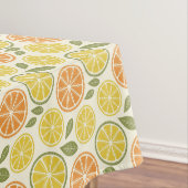 Nappe Lemon yellow orange  Pattern white  (In Situ)