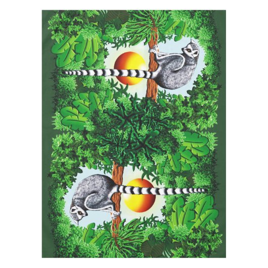 Nappe Lémur de Madagascar (Devant)