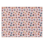 Nappe Leopard animal rose moderne (Devant (Horizontal))