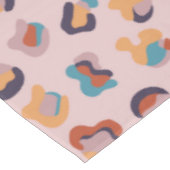 Nappe Leopard animal rose moderne (Angle)