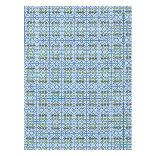 Nappe Leopard Chinoiserie Blue Ginger Jar Topiary (Devant)