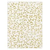 Nappe Leopard d'or, Parties scintillant d'or, Empreinte  (Devant)