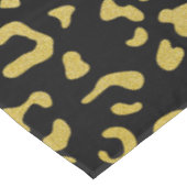 Nappe Leopard d'or, Parties scintillant d'or, Motif de l (Angle)