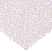 Nappe Leopard Pastel rose gris jaune (Angle)