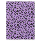 Nappe Leopard Print, Léopard Spots, Purple Leopard (Devant)