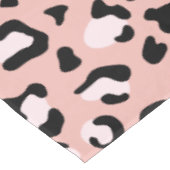 Nappe Léopard Print, Léopard Spots, Rose Léopard (Angle)