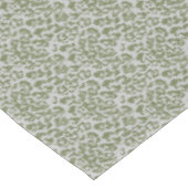 Nappe Léopard tacheté gris olive (Angle)