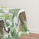 Nappe Léopards modernes Tigres Jungle Plantes (In Situ)