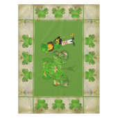 Nappe Leprechaun Shamrock "Bonne St. Patrick's (Devant)