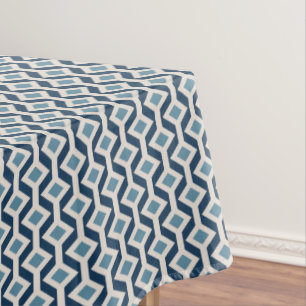 Nappe L'ère atomique a inspiré le motif géométrique