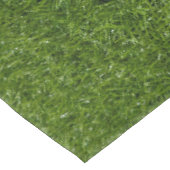 Nappe Les balles de golf sont sur de l'herbe verte (Angle)