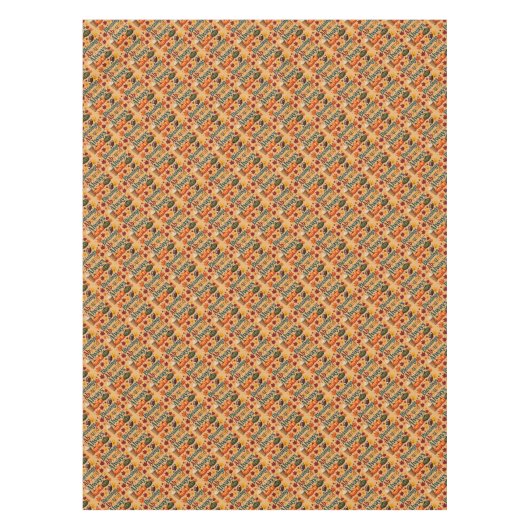 Nappe Les Bénédictions Abondent Toujours Design Automne (Devant)