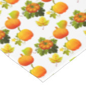 Nappe Les Citrouilles de Thanksgiving et les feuilles d' (Angle)