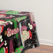 Nappe Les escargots atomiques de Noël Père Noël - Modern (In Situ)