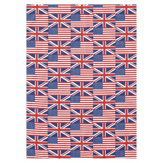Nappe Les Etats-Unis et modèle BRITANNIQUE de drapeau (Devant)