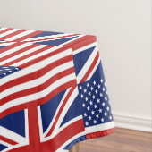 Nappe Les Etats-Unis et modèle BRITANNIQUE de drapeau (In Situ)