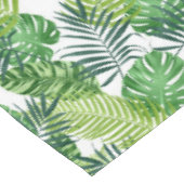 Nappe Les Feuilles de Green Tropical   (Angle)