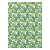 Nappe Les Feuilles de Green Tropical   (Devant)