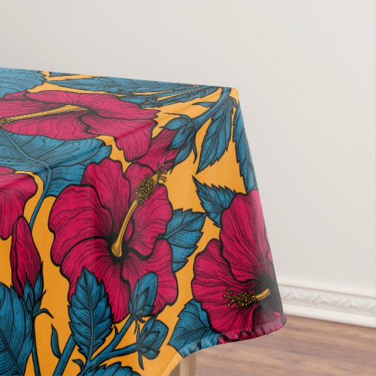 Nappe Les fleurs d'Hibiscus (In Situ)