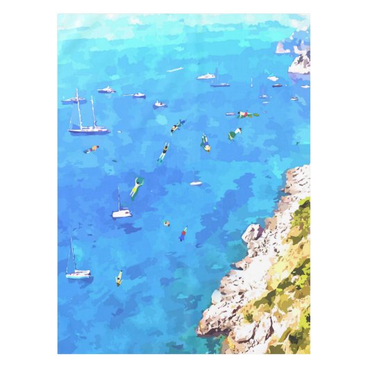 Nappe Les îles Capri (Devant)