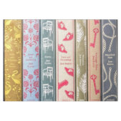 Nappe Les livres de Jane Austen (Devant (Horizontal))