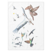 Nappe Les oiseaux migrateurs suivent leurs vols (Devant)