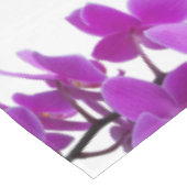 Nappe Les orchidées de Fuchsia décorent les coins d'une  (Angle)