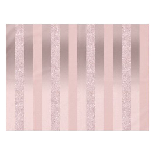 Nappe Les parties scintillantes roses élégantes d'or et (Devant (Horizontal))