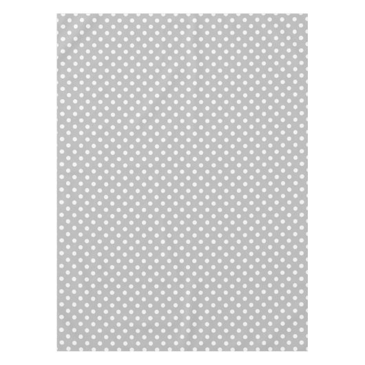 Nappe Les Patterns de Gray White Polka (Devant)
