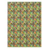 Nappe Les perroquets orange dans la Motif de la jungle t (Devant)
