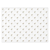 Nappe Les pistes de lapin dans la neige Noël (Devant (Horizontal))